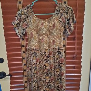 Off should mini beachy dress